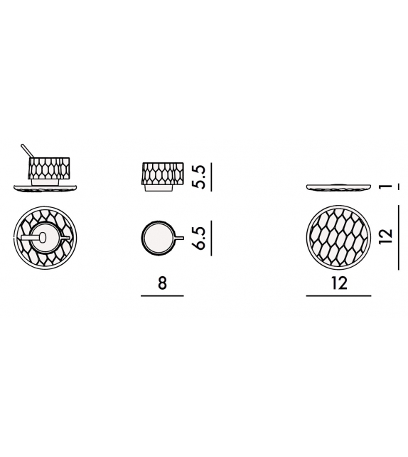 Jellies Family Kartell Tasse à Café