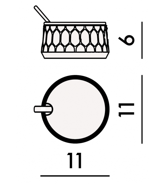 Jellies Family Kartell Sugar Bowl