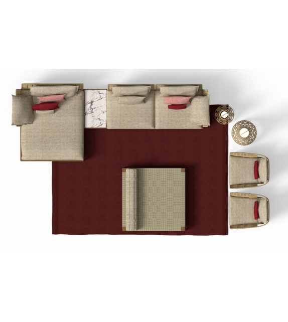 Cruise Teak Talenti Canapé Modulable