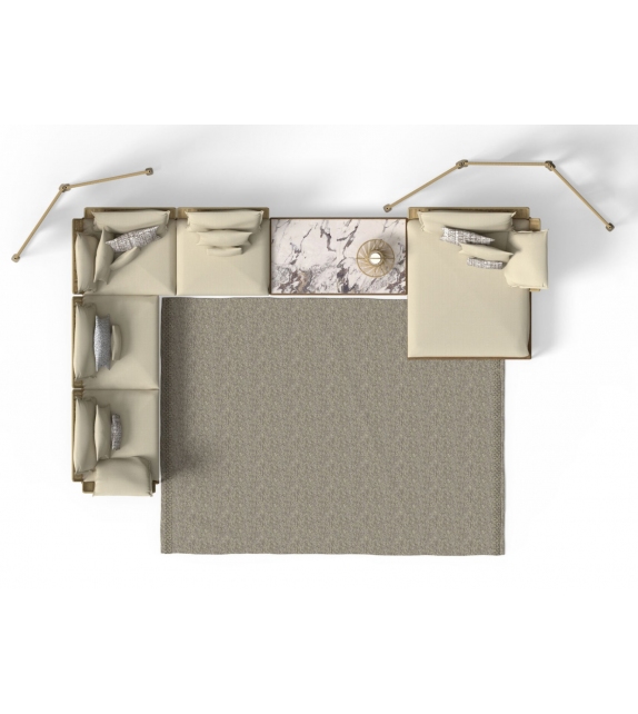 Cruise Teak Talenti Divano modulare