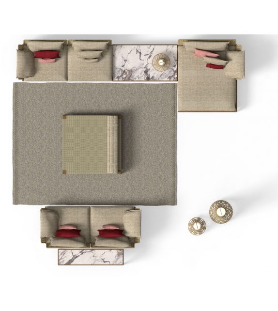 Cruise Teak Talenti Modular Sofa