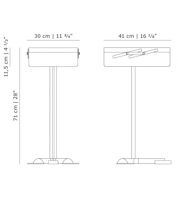 Listo para entregar - Comodo Cassina/Karakter Unidad de Almacenamiento