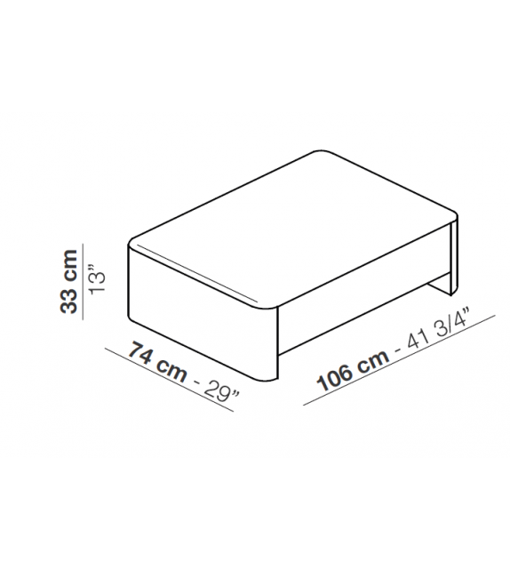 Tokio Arflex Mesita Con Cajón