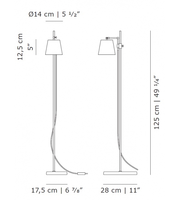 Lab Light Karakter Lampada da Terra