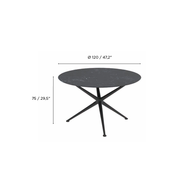 Exes Royal Botania Table Ronde