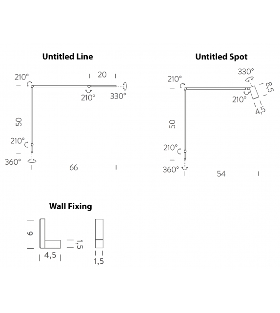 Untitled Wall Nemo Wandleuchte