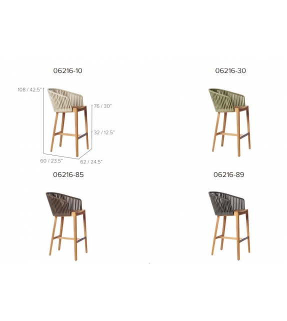 Mood Tribù Barstool