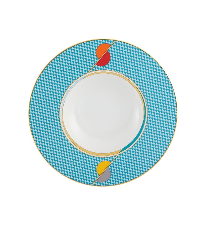 Futurismo Vista Alegre Assiette Soupe