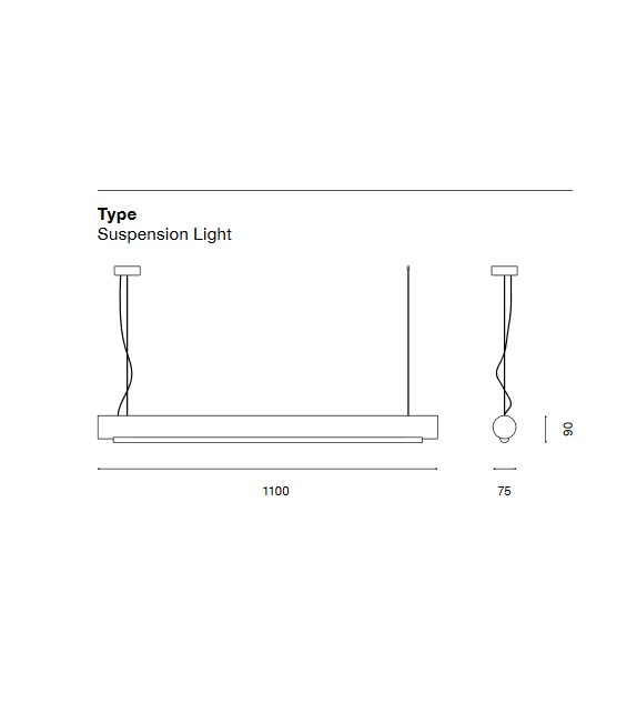 Aura Light Established & Sons Lampada a Sospensione