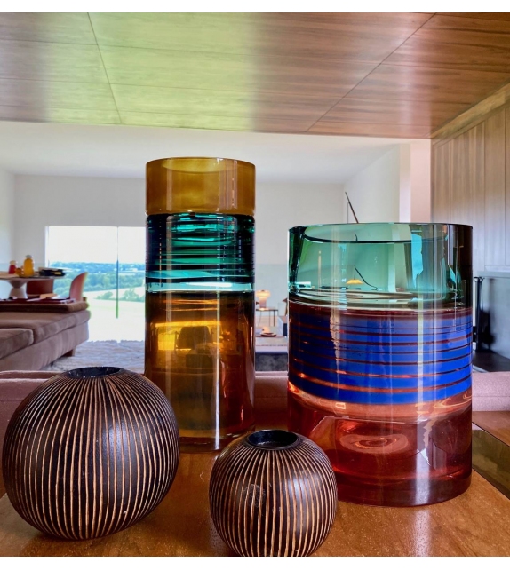 Vase Cloudy Butterflies Vista Alegre