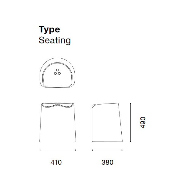 Butt Established & Sons Stool