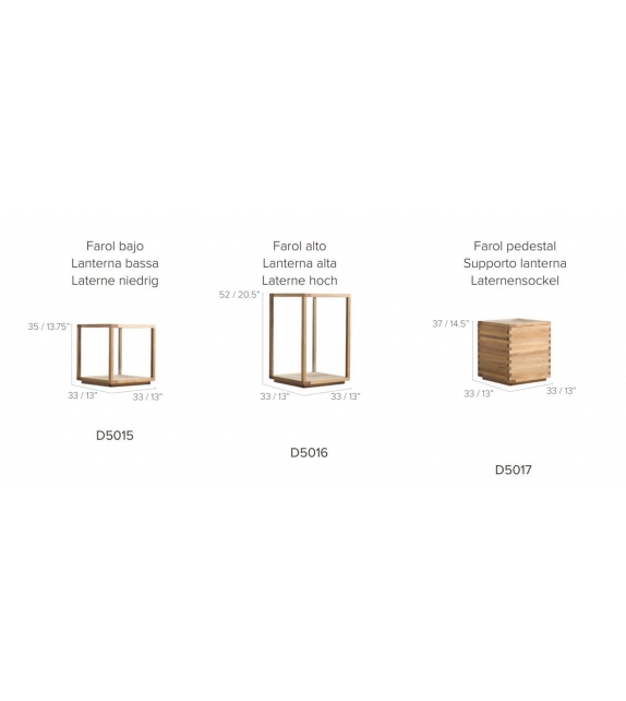 Lantern Tribù Floor Lamp