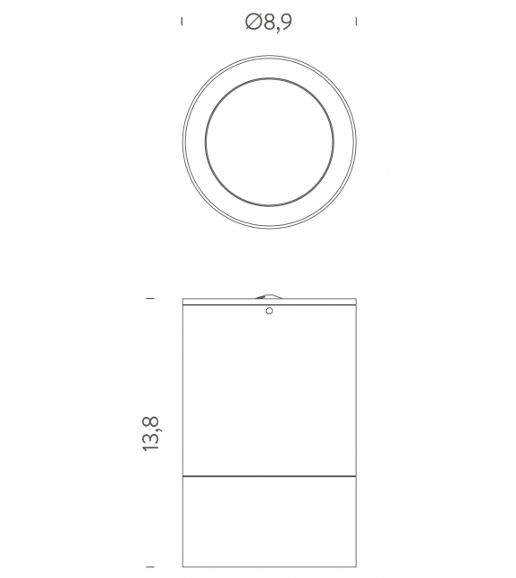 Lux Surface Nemo Ceiling Lamp