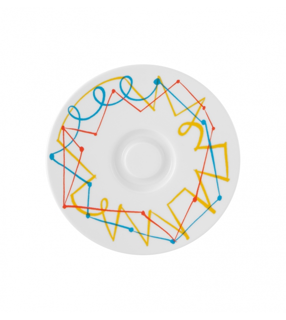 Bode Inspiratório Vista Alegre Coffee Cup with Saucer