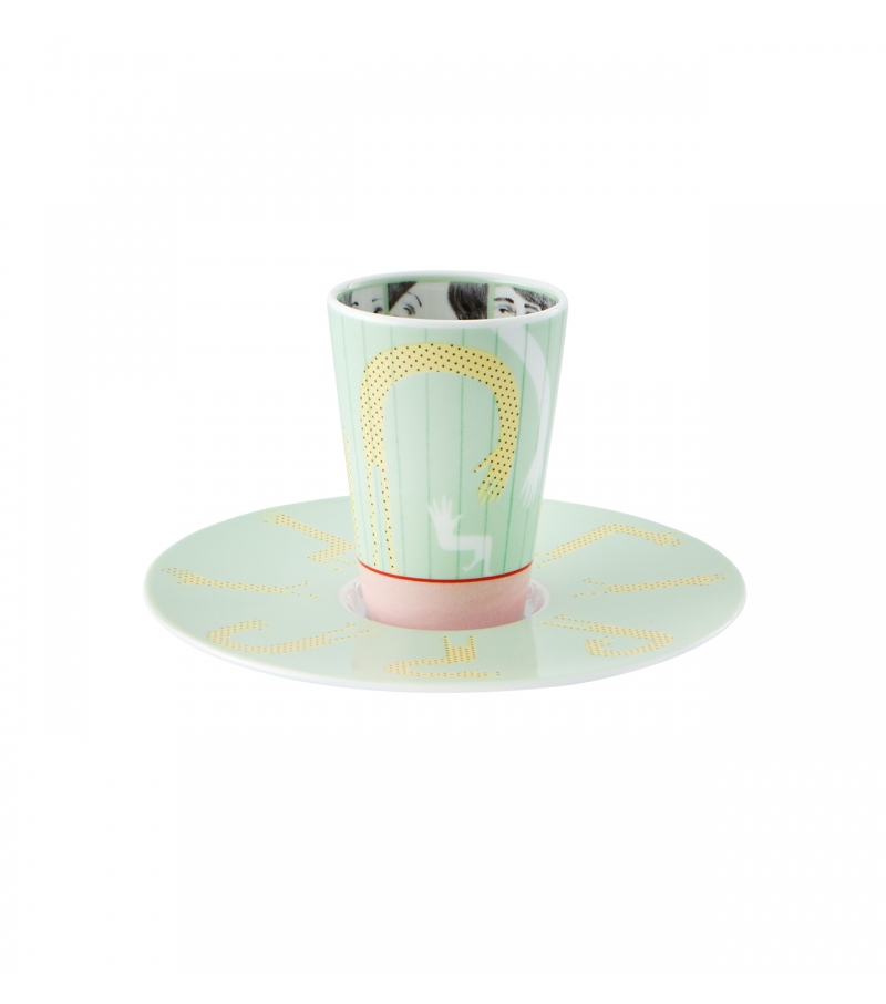 Bode Inspiratório Vista Alegre Tasse à Café avec Soucoupe III