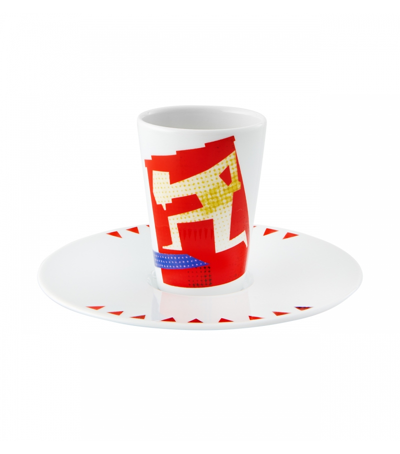 Bode Inspiratório Vista Alegre Tasse à Café avec Soucoupe VIII
