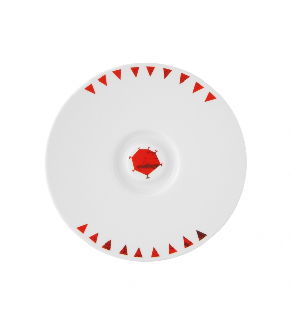 Bode Inspiratório Vista Alegre Coffee Cup with Saucer VIII