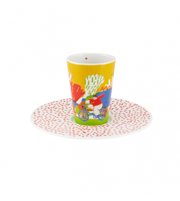 Bode Inspiratório Vista Alegre Kaffeetasse mit Untertasse XX