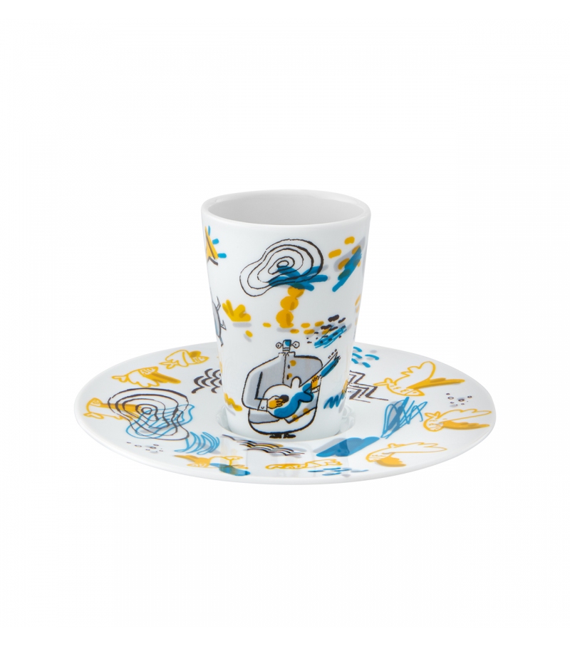 Bode Inspiratório Vista Alegre Tazza da Caffè con Piattino XXIV