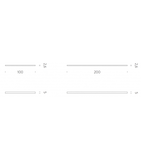 Zirkol Linear Nemo Lampada da Soffitto