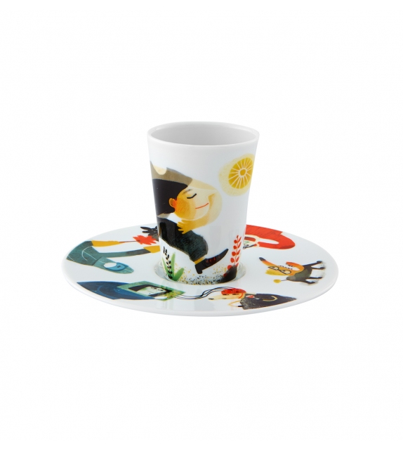Bode Inspiratório Vista Alegre Tasse à Café avec Soucoupe XXVI
