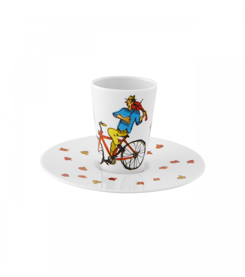 Bode Inspiratório Vista Alegre Tazza da Caffè con Piattino XXXV