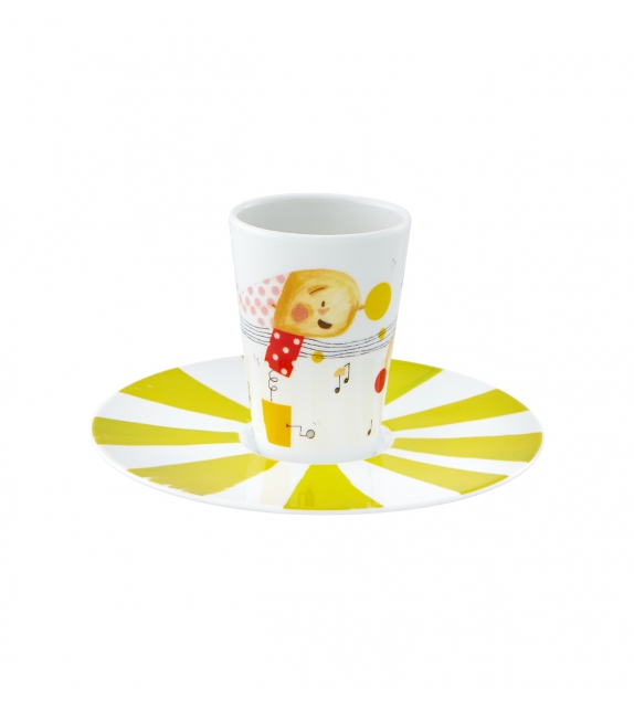 Bode Inspiratório Vista Alegre Taza Café con Platillo XXI