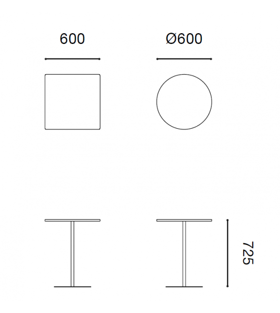 Grid Established & Sons Mesa Bistrot