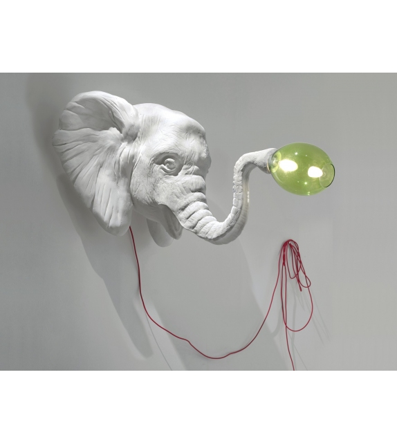 Light Elephant ImperfettoLab Wall Lamp