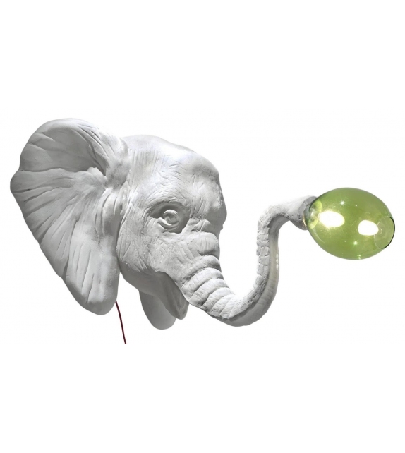 Light Elephant ImperfettoLab Lámpara de Pared