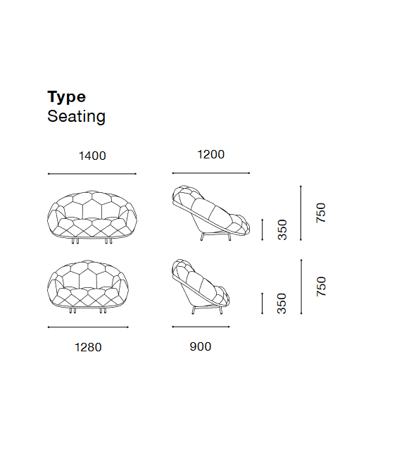 Quilt Established & Sons Butaca