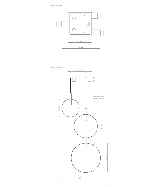 Led Loop S3 Riflessi Pendant Lamp