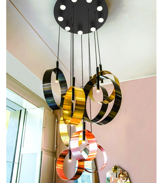 Led Loop S9 Riflessi Lámpara de Suspensión