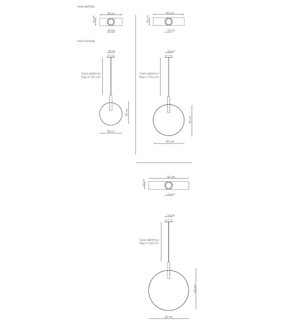 Led Loop SS Riflessi Lámpara de Suspensión