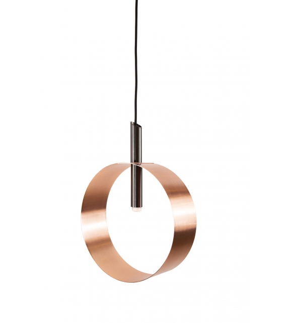 Led Loop SS Riflessi Lampada a Sospensione