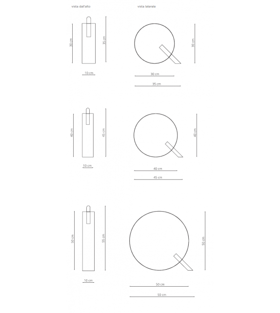 Led Loop T Riflessi Lampe de Table