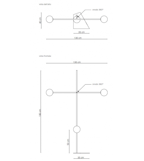 Meridian PT Riflessi Lampadaire