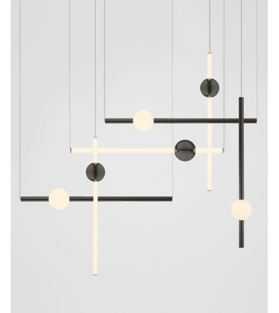 Orion Tube Light Lee Broom Pendant Lamp