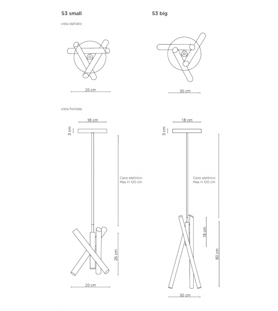 Shangai S3 Riflessi Pendant Lamp