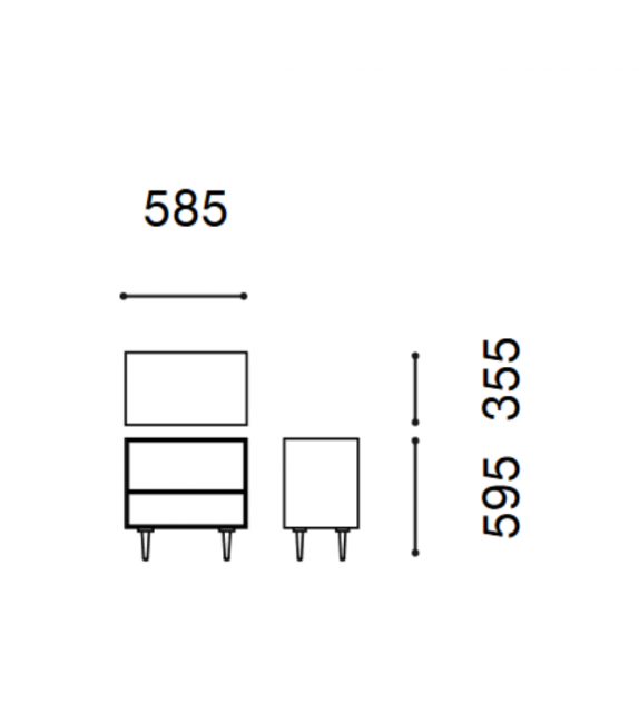 Wrongwoods night table