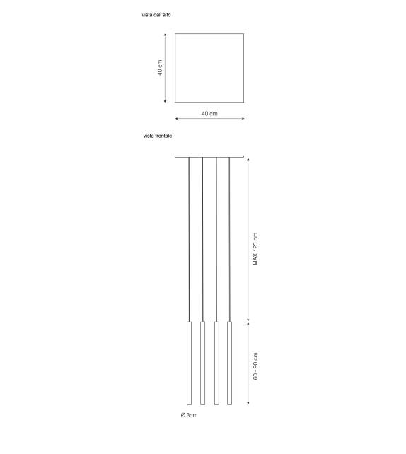 Stilo Riflessi Suspension