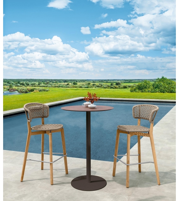 Moon Teak Talenti Stool