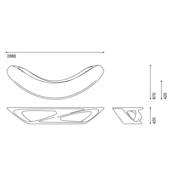 Drift Concrete Established & Sons Bench