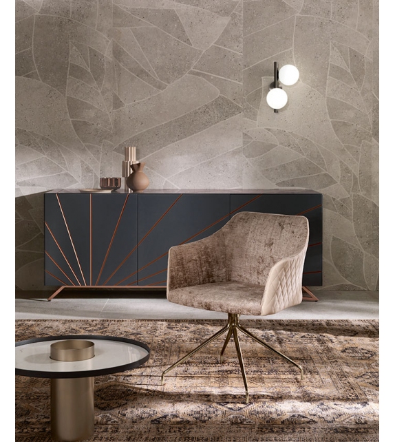 Twist A Riflessi Wandleuchte