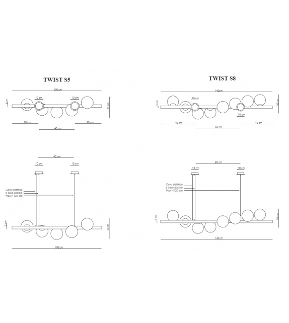 Twist Riflessi Suspension