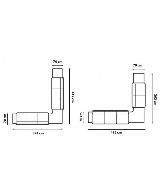 White Street Modular Lee Broom Sofa