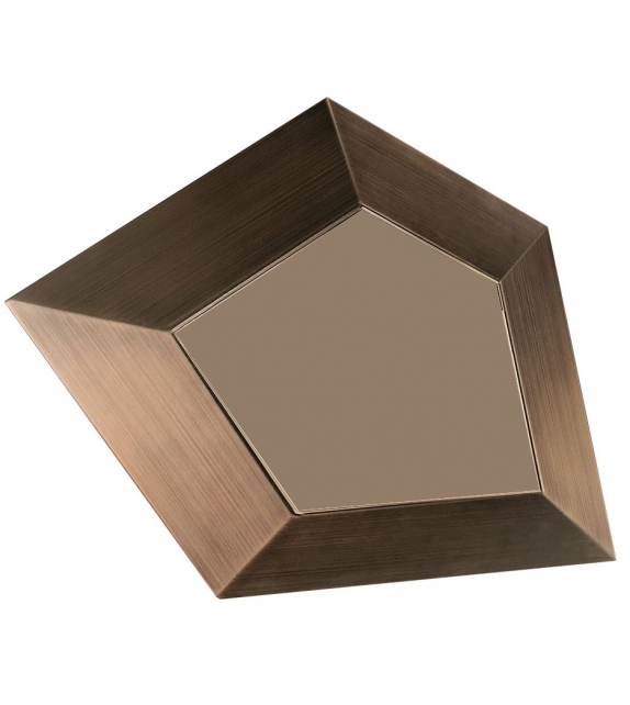 City Life Riflessi Specchio con Cornice Verniciata