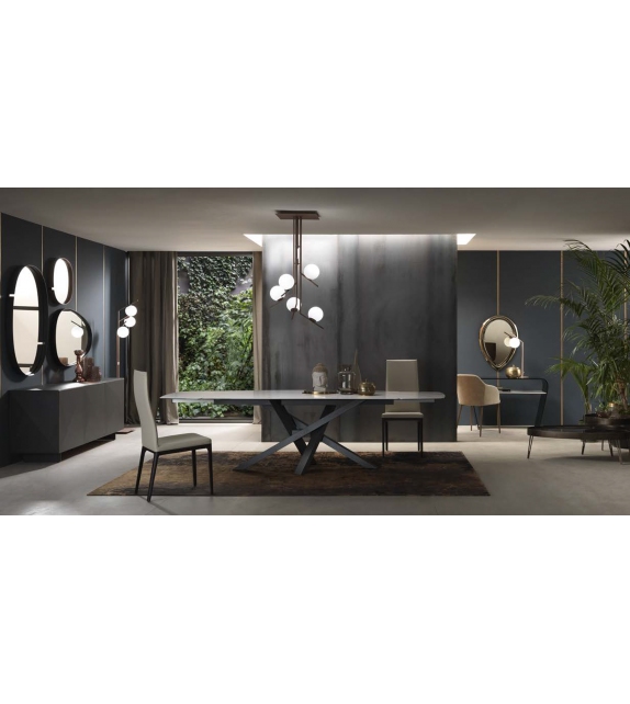 Shangai Ceramica Riflessi Tavolo Allungabile