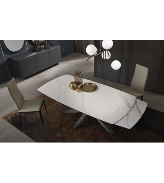 Shangai Ceramica Riflessi Tavolo Allungabile