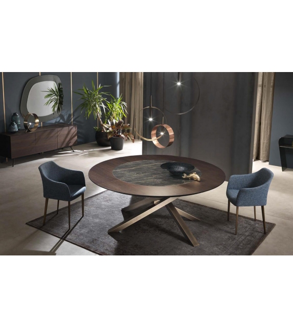 Shangai Legno-Ceramica Riflessi Tavolo